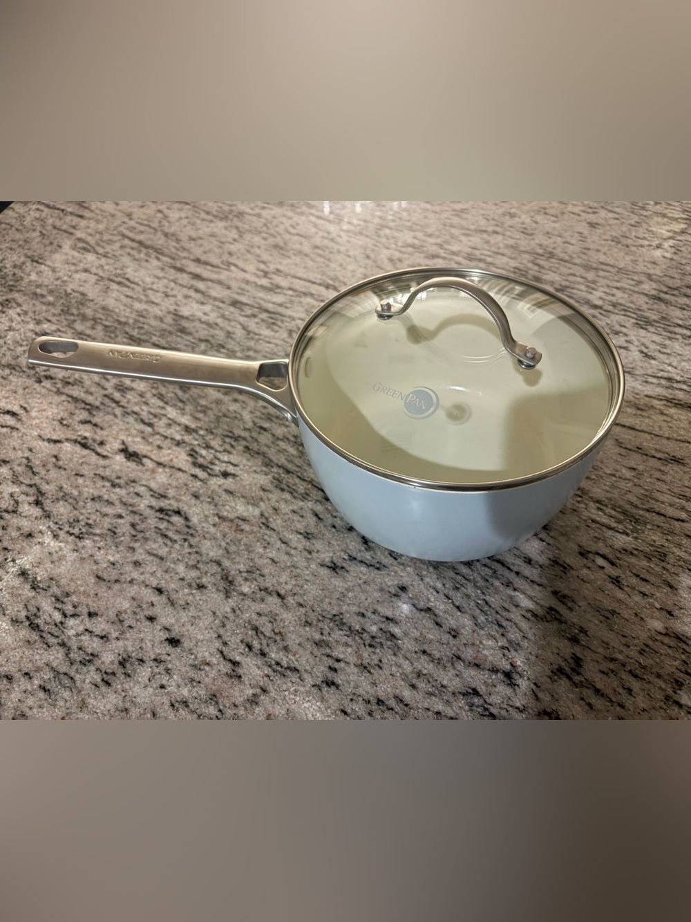 GreenPan Padova Pro Ceramic Nonstick 3 QT Sauce Pan w/ Glass Lid